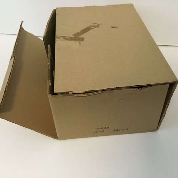 VINTAGE Japan Stoneware Home Sweet Home Mugs Set of 6 + Adjustable Rack NOS - Picture 4 of 8